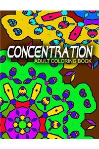 CONCENTRATION ADULT COLORING BOOKS - Vol.5
