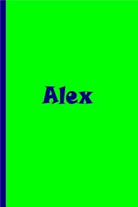 Personalized Writing Journal- Alex