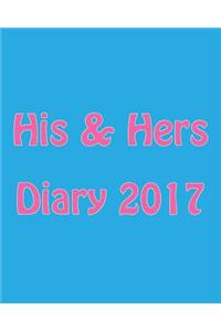 His & Hers Diary 2017