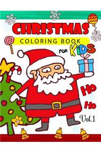 Christmas coloring Books for Kids Vol.1