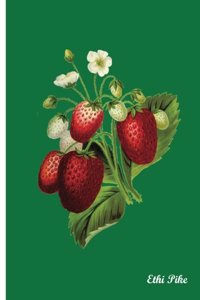 Ethi Pike - Strawberries Notebook / Extended Lines / Soft Matte Cover