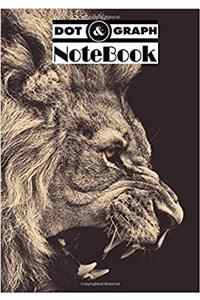 Lion Notebook: Dot-grid, Graph; Pocket Notebook / Journal / Diary