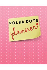 Polka dots planner