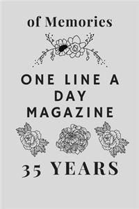 One Line A Day Magazine