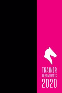 Horse trainer appointment book 2020