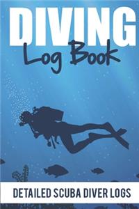 Diving Log Book Detailed Scuba Diver Logs