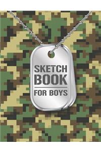 Sketchbook For Boys
