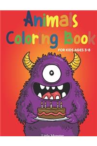 Animals colouring books