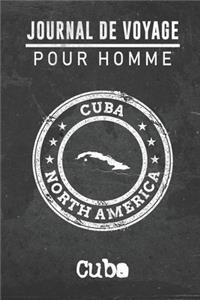 Journal de Voyage pour homme Cuba