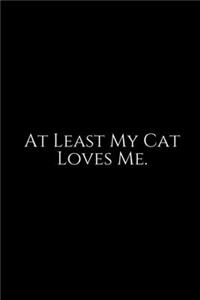 At Least My Cat