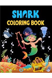 Shark Coloring Book