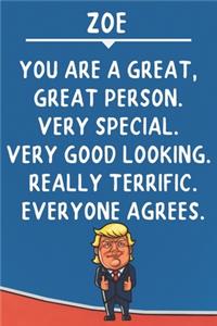 Zoe You Are A Great Great Person Very Special
