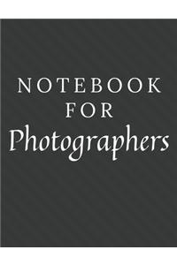 Notebook For Photographers