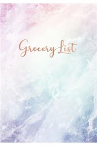 Grocery List