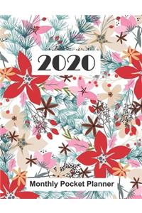2020 Monthly Pocket Planner