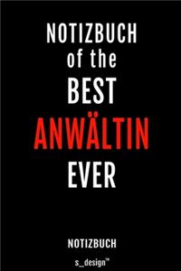 Notizbuch für Anwälte / Anwalt / Anwältin