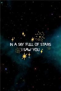 In A Sky Full Of Stars I Saw You