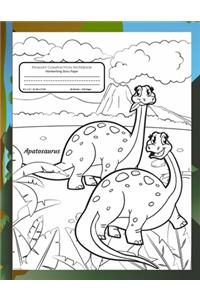 Primary Composition Notebook Handwriting Story Paper