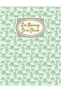 Gin Rummy Score Sheets