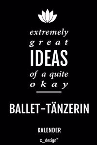 Kalender für Ballet-Tänzer / Ballet-Tänzerin