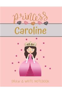 Princess Caroline Draw & Write Notebook