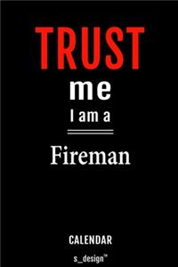 Calendar for Firemen / Fireman