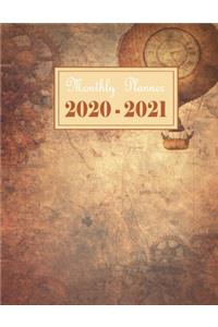 Monthly Planner 2020 - 2021