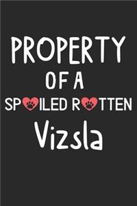 Property Of A Spoiled Rotten Vizsla