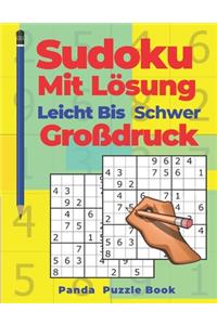 Sudoku Mit Lösung Leicht Bis Schwer Großdruck