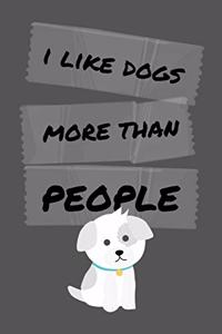 I Like Dogs More Than People