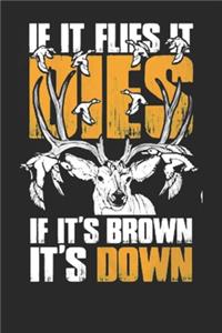 If It Flies It Dies, If It's Brown It's Down