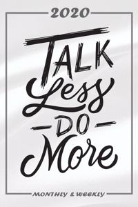 Set My 2020 Goals - Weekly and Monthly Planner