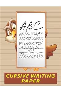 Cursive Writing Paper