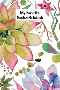 My Favorite Garden Notebook