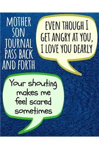 Mother Son Journal Pass Back and Forth