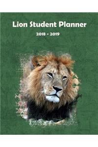 Lion Student Planner 2018 - 2019