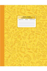 Graph Paper Composition Notebook