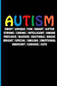 Autism: Autism Journal Notebook