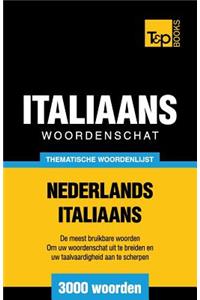 Thematische woordenschat Nederlands-Italiaans - 3000 woorden