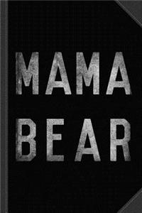 Mama Bear Vintage Journal Notebook