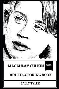 Macaulay Culkin Adult Coloring Book