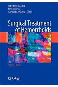 Surgical Treatment of Hemorrhoids