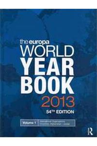Europa World Year Book 2013