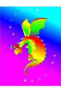 Dragon All Subject Notebook 8.5X11 Wide Rule 200 Sheets
