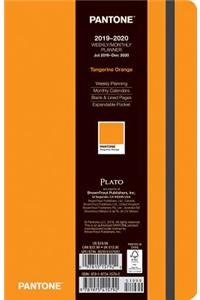 Pantone Planner 2020 Compact Plato Tangerine Orange 18mos