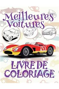 Meilleures Voitures Livre de Coloriage
