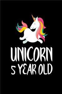 Unicorn 5 Year Old