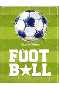Football Score Sheet