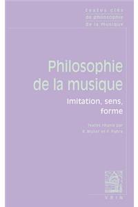 Textes Cles de Philosophie de la Musique