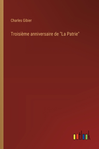 Troisième anniversaire de 